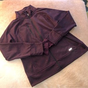 Athletic Works L maroon/purple jacket Nwot